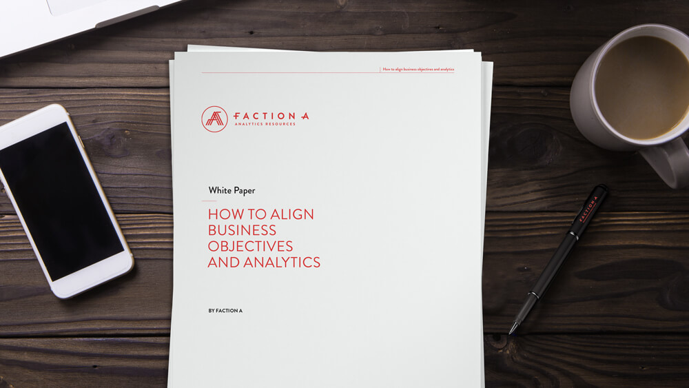 White paper - How to align business objectives and analyitics